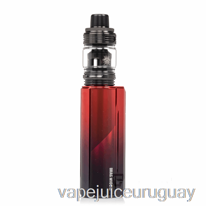 Kit De Inicio Voopoo Drag M100s Vape Rojo Y Negro Uruguay